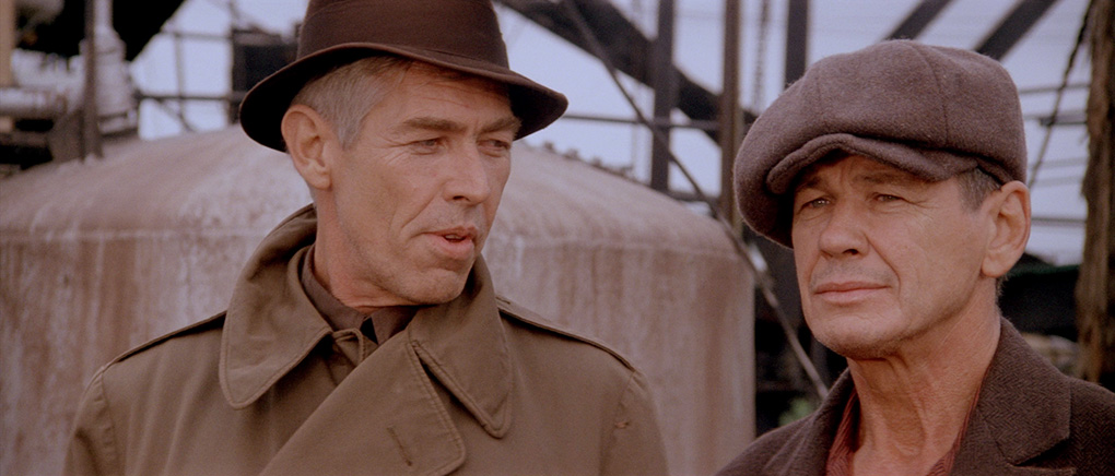 James Coburn as Speed and Charles Bronson as Chaney