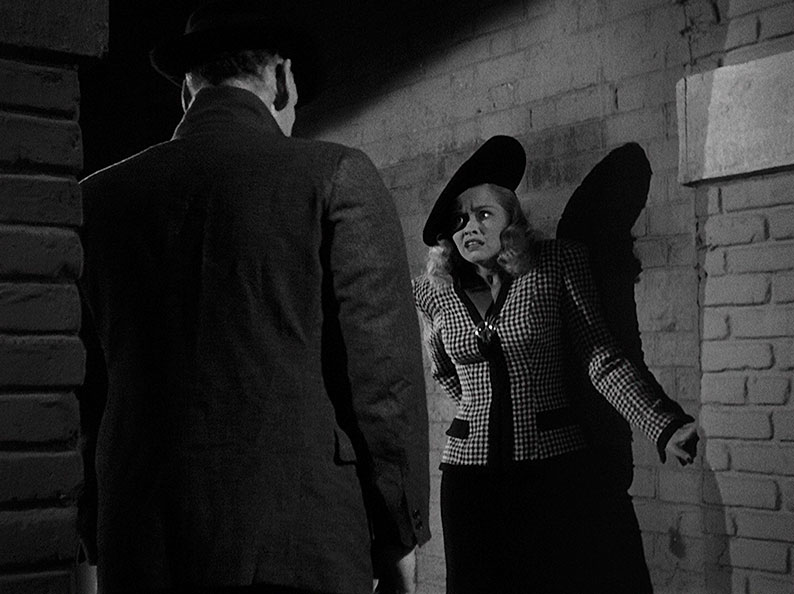 A 'lady of the streets' is approached by The Creeper