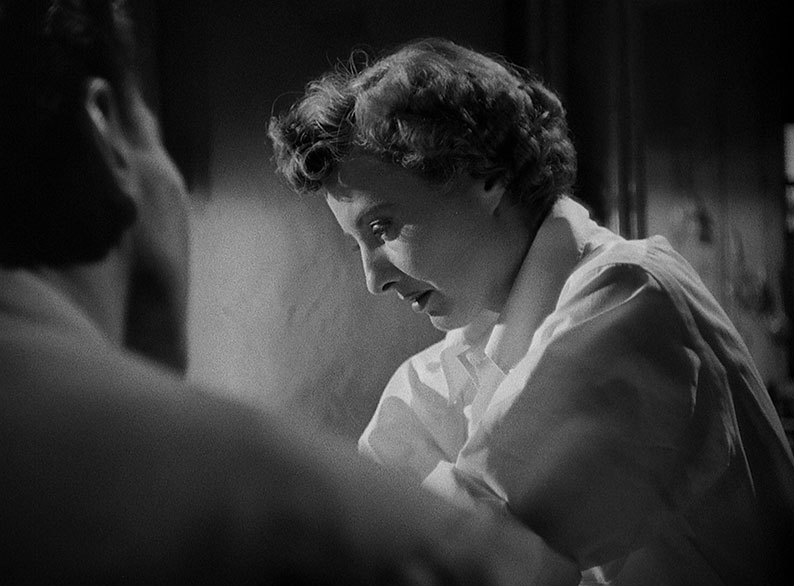 David tries to reason with an addicted Joan in The Lady Gambles