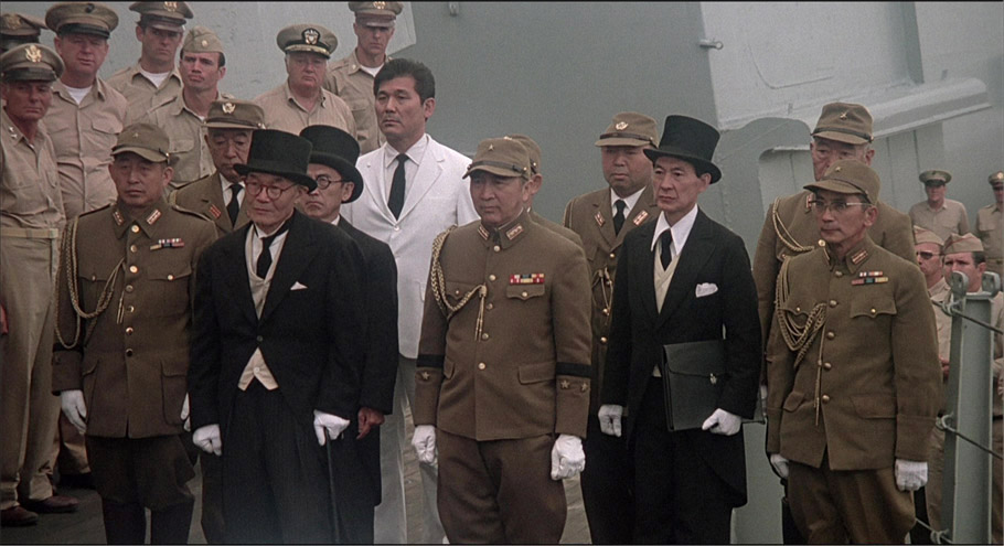 The Japanese surrender in MacArthur