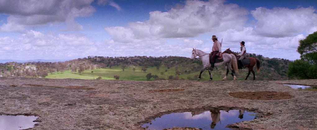 The landscape of the outback in Mad Dog Morgan