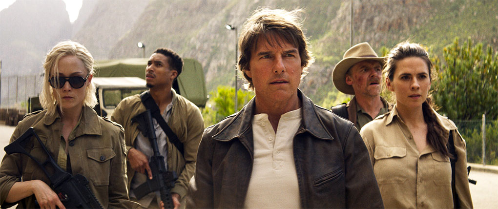 Cruise and company in Mission Impossible: The Final Reckoning