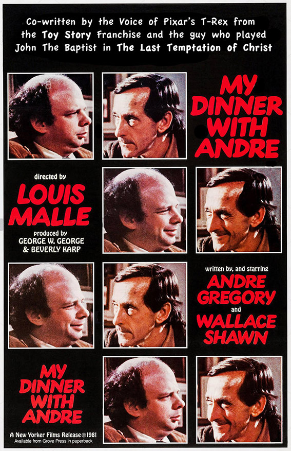 My Dinner with Andre poster