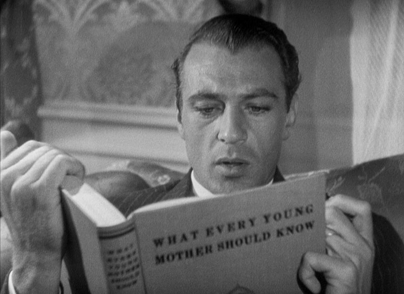 Gary Cooper educates himself in Now and Forever