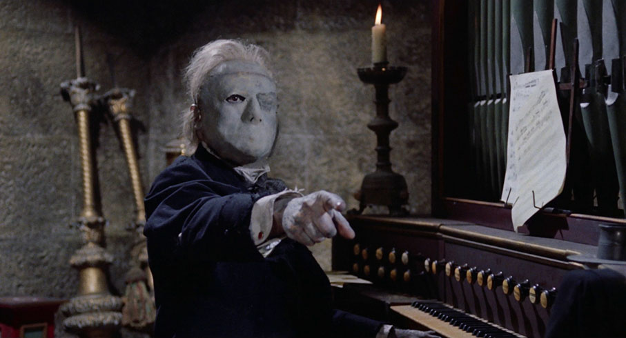 The Phantom commands Christine to sing