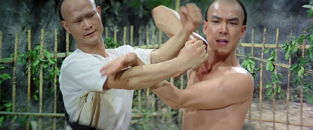 Leung teaches Tsan some crucial Wing Chun moves