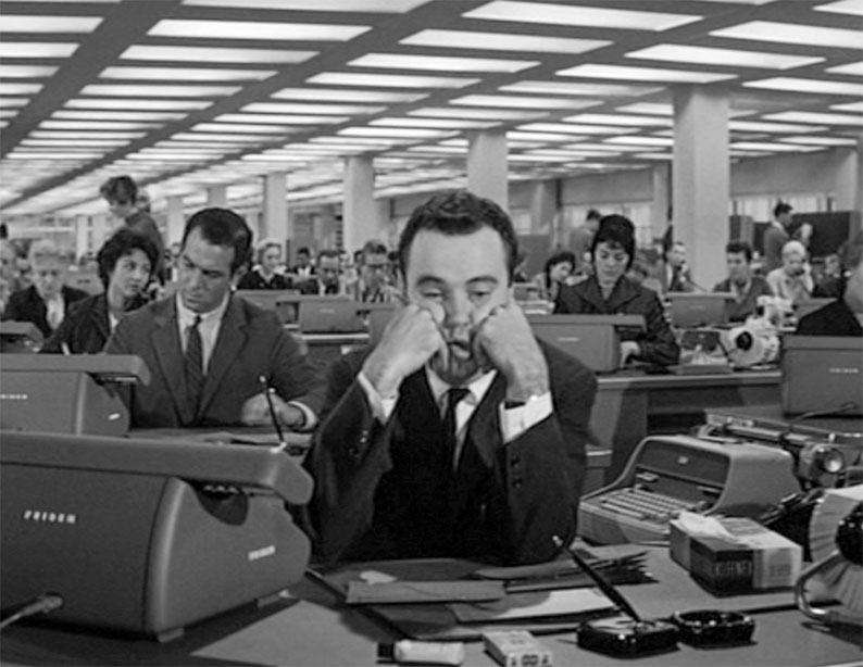 Jack Lemon in The Apartment