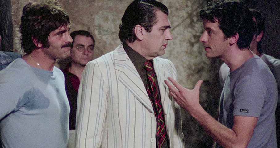 Tony appeals to Luigi as Beppe looks contemptuously on