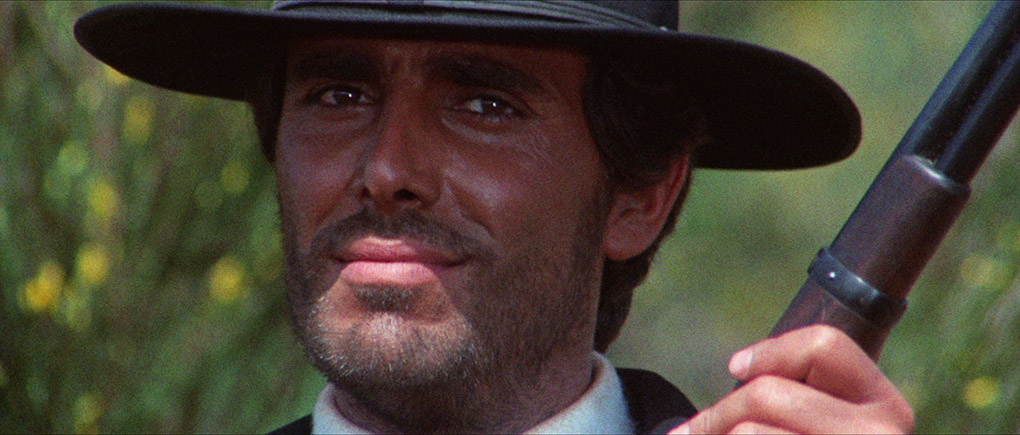 George Hilton as Sartana in Sartana is Here... Trade Your Pistol for a Coffin