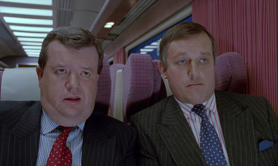 Ian McNeice and Davyd Harries