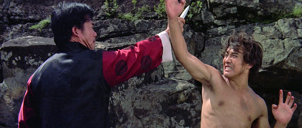 A climactic fight in Shaolin Kung Fu