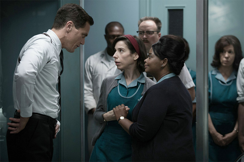 Michael Shannon, Sally Hawkins and Octavia Spencer