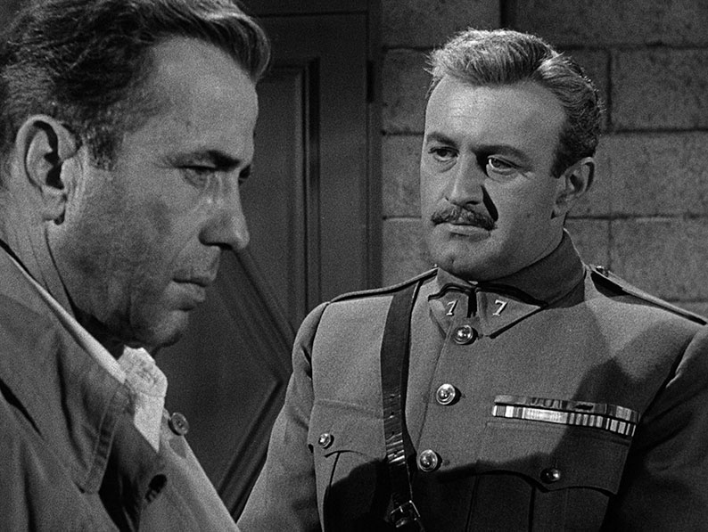 Humphrey Bogart and Lee J. Cobb in Sirocco