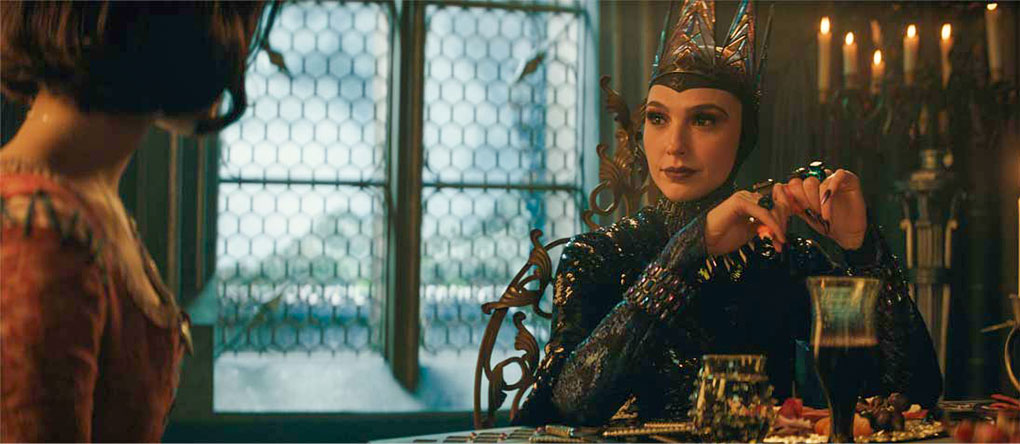 Gal Gadot as the Evil Queen