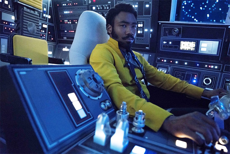 Donald Glover as Lando Calrissian