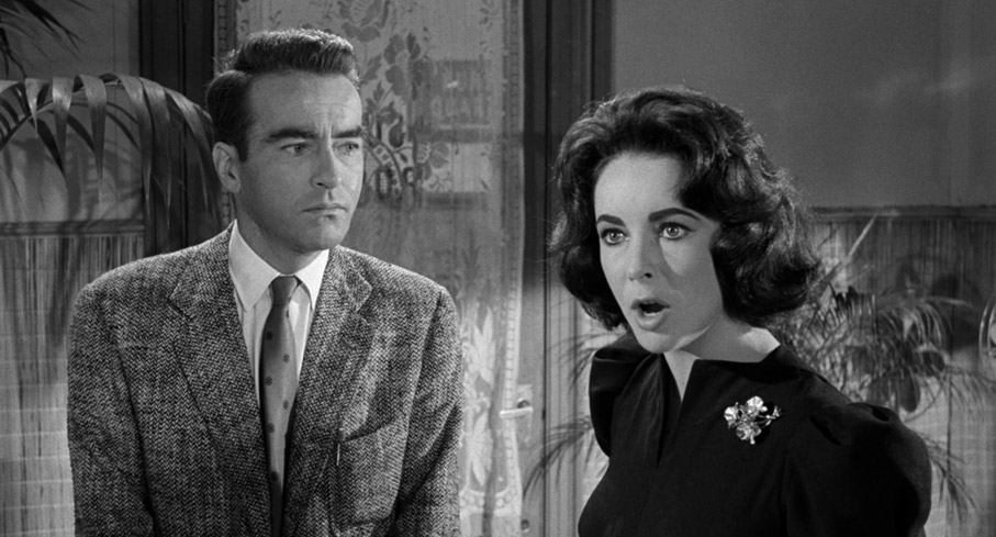 Dr. Cukrowicz and Catherine Holly (Elizabeth Taylor)