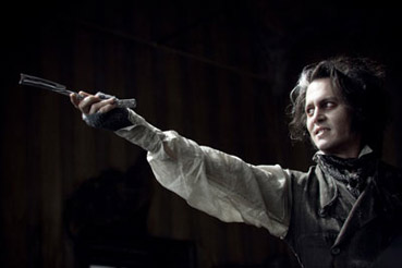 Johnny Depp as Sweeny Todd