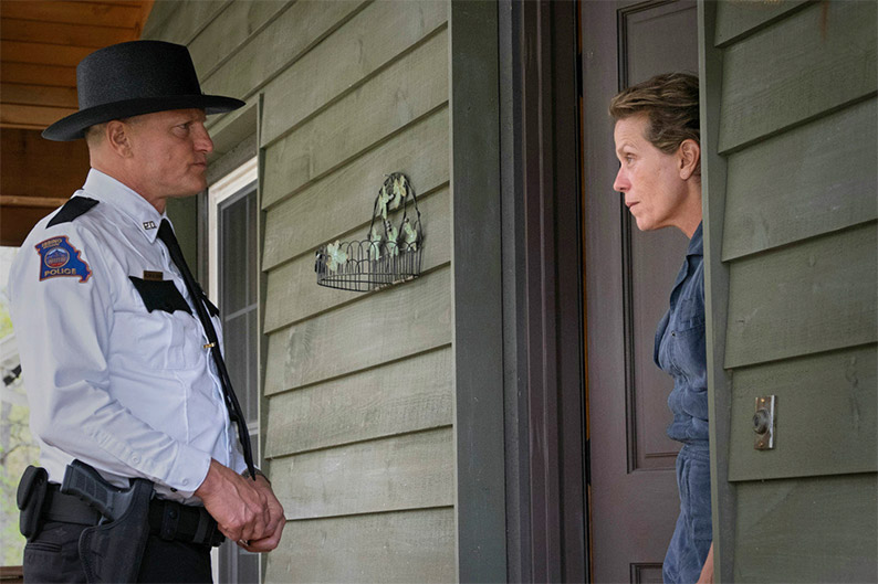 Woody Harrelson and Frances McDormand