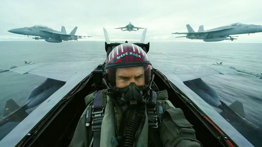 Tom Cruice in Top Gun: Maverick