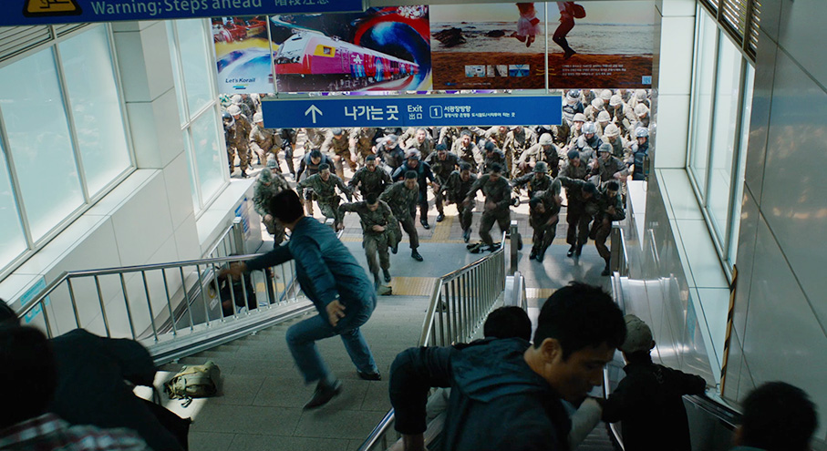 The passengers find out why Daejeon station is deserted