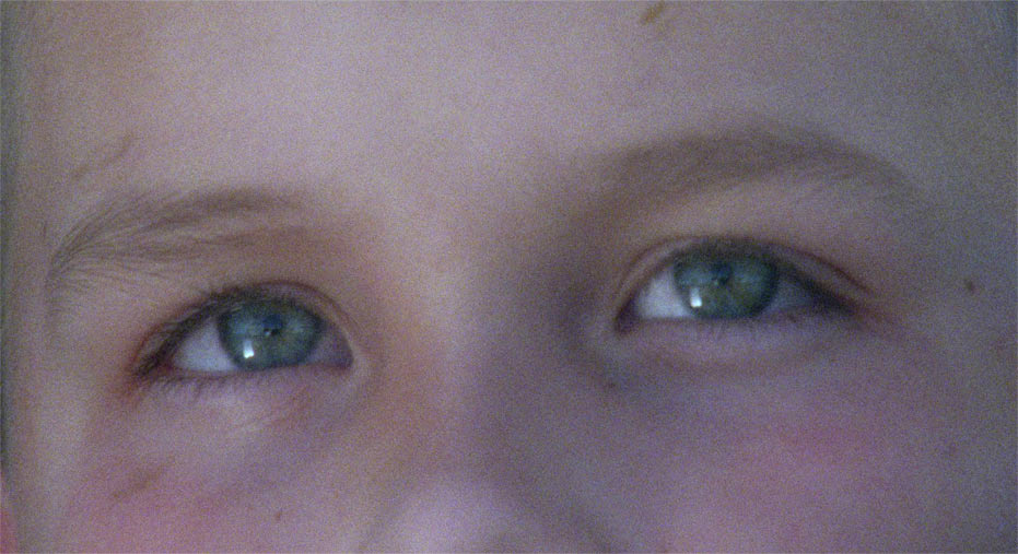 The eyes of a young boy in the prologue of 12 Monkeys