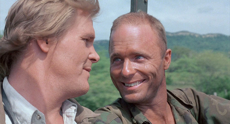 Price encounters Oates (Ed Harris)