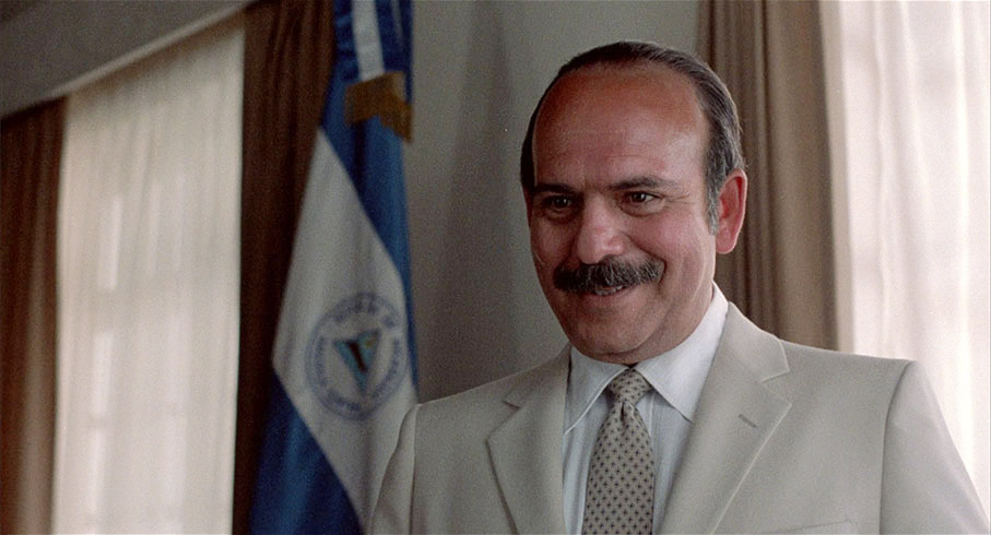 René Enríquez as President Anastasio Somoza