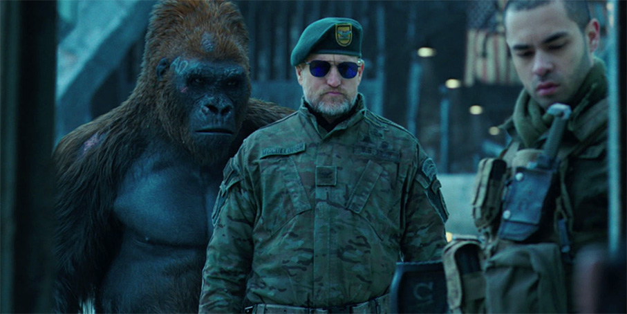 Woody Harrelson in War for the Planet of the Apes