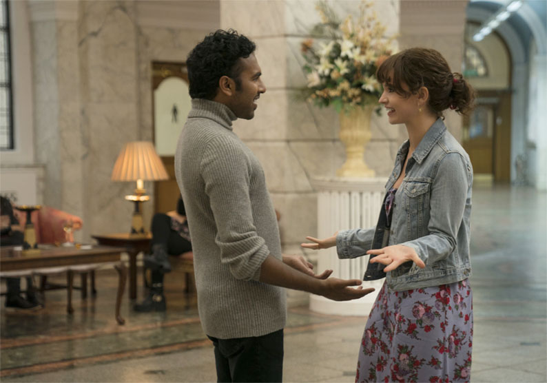 Himesh Patel as Jack Malik and Lily James as Ellie