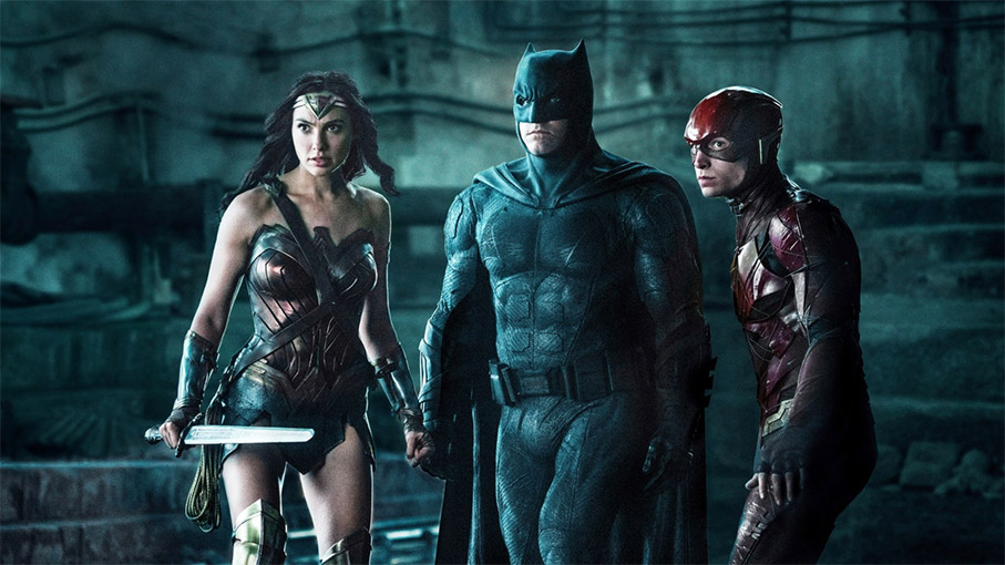 Wonder Woman, Batman and The Flash in Zack Snyder's Justice League