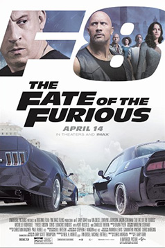 The Fate of the Furious poster