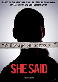 She Said poster